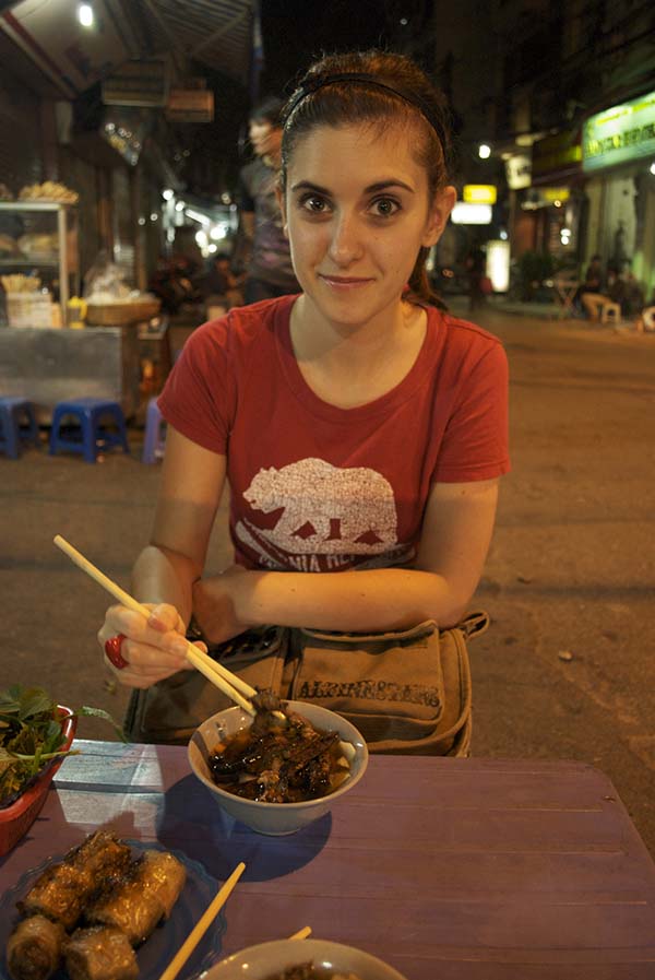 Comida callejera Hanoi, Vietnam