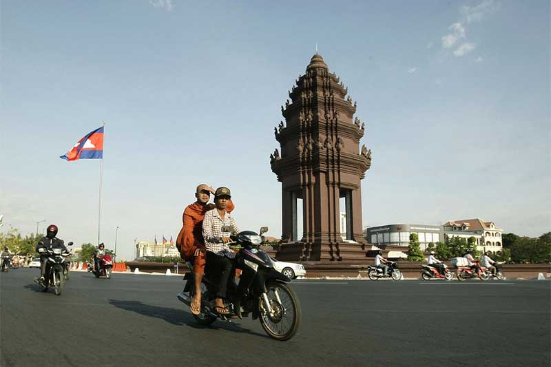 Motodop no Camboja 
