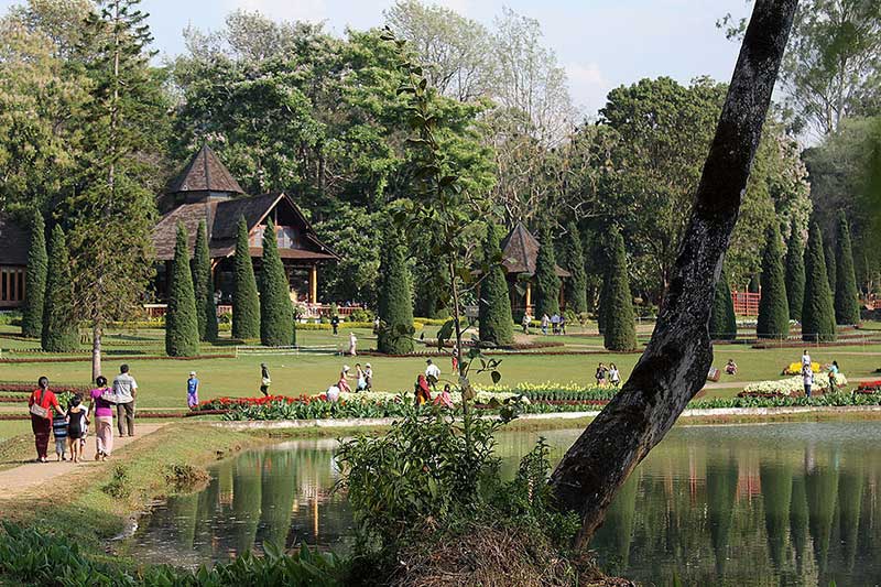 Parque Kandawgyi - Viagem barata para Myanmar