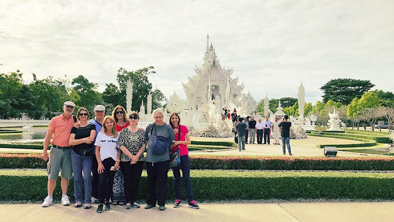 Templo Branca em Chiang Mai - Viagens a Tailândia