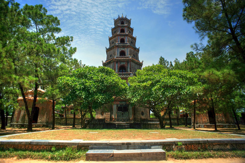 Pagode de Thien Mu - Hue - Visitar Vietnã