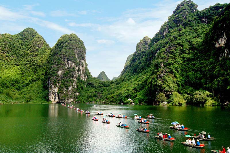 Trang An - Ninh Binh - Viajar para Vietnã