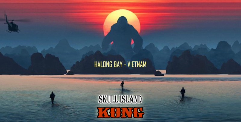 Kong Skull Island - Baía de Halong - Descobrir Vietnã
