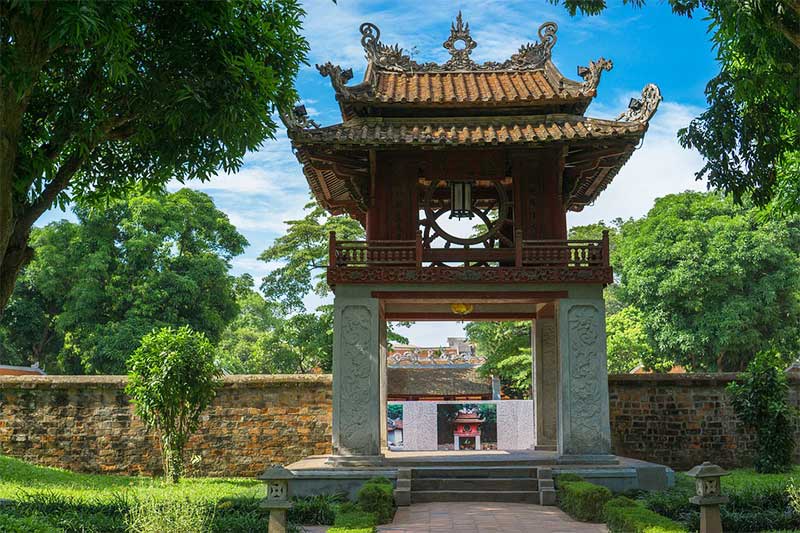 Templo de Literatura em Hanói - Turismo no Vietnã 