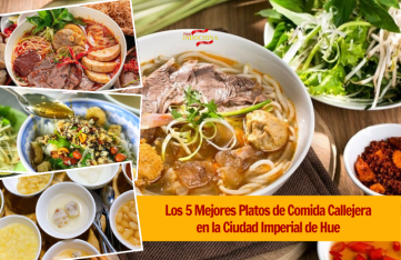 Los 5 Mejores Platos de Comida Callejera en la Ciudad Imperial de Hue