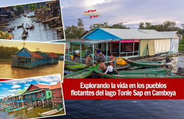 Explorando la vida en los pueblos flotantes del lago Tonle Sap en Camboya