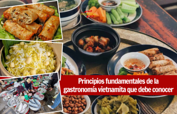 Principios fundamentales de la gastronomía vietnamita que debe conocer