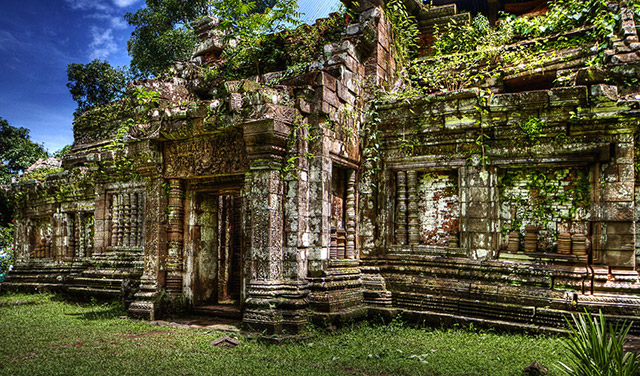 Wat Phu, la huella del imperio jemer en Laos.