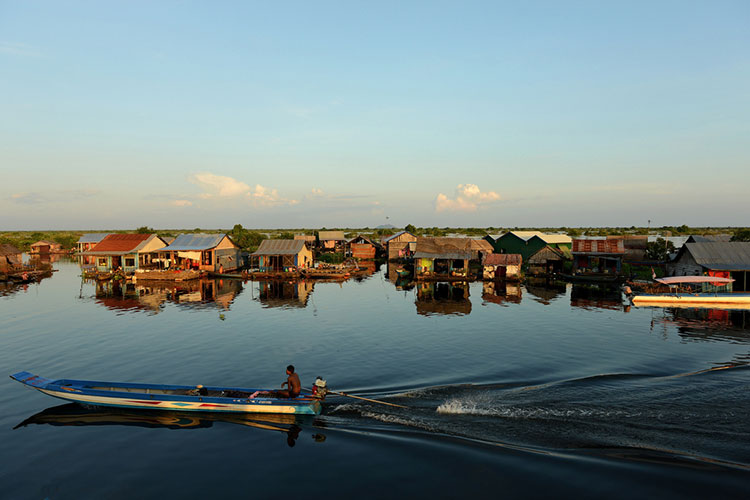 Lago Tonle Sap - Viajes Camboya