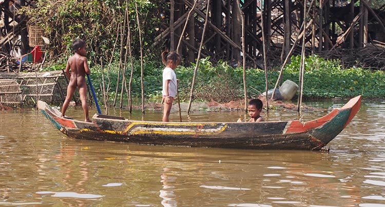 Tonle sap lago - Viajar Camboya