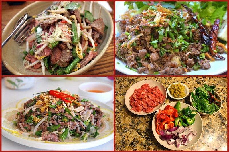 Lap Khmer (ensalada de carne de res/ensalada de carne de res jemer)