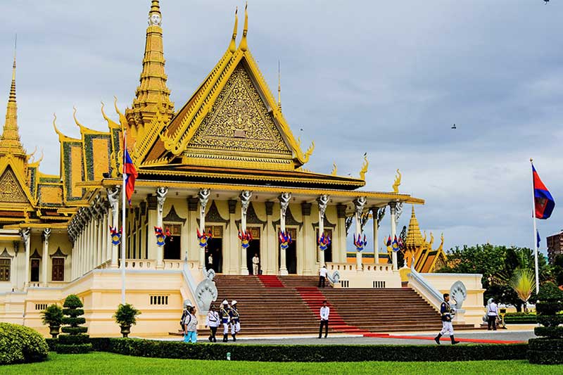 o Palácio Real, Camboja 