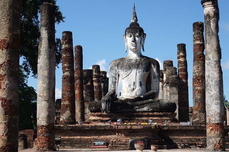 Viajar a Tailandia - Parque histórico de Sukhothai