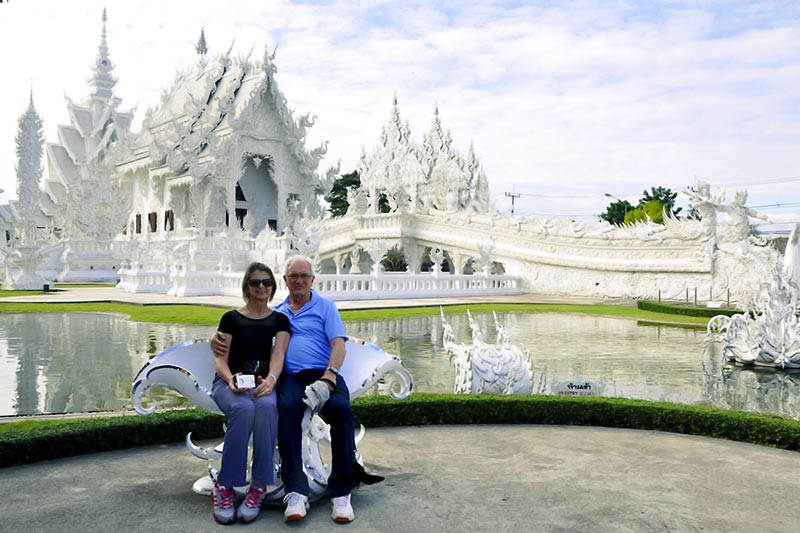 Templo blanco de Chiang Rai en Tailandia Vacaciones