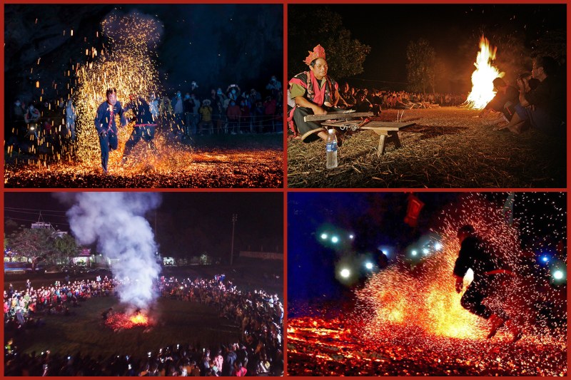 Festival de danza del fuego Pa Then