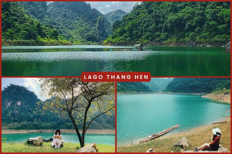 Lago Thang Hen en Cao Bang