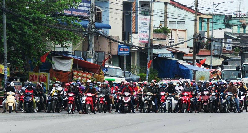 Paseos en moto en Ho Chi Minh, Vietnam