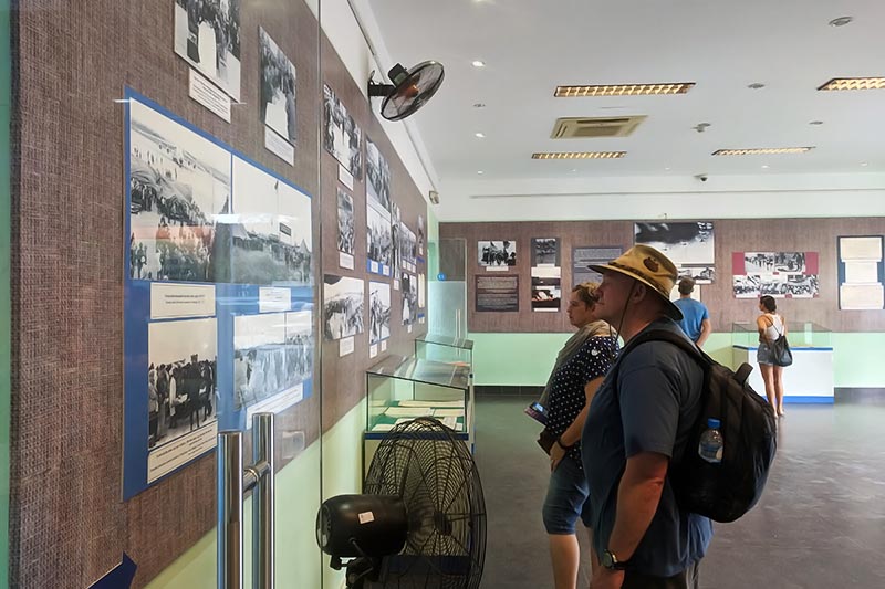 Vacaciones en Ho Chi Minh - Museo de los restos de guerra