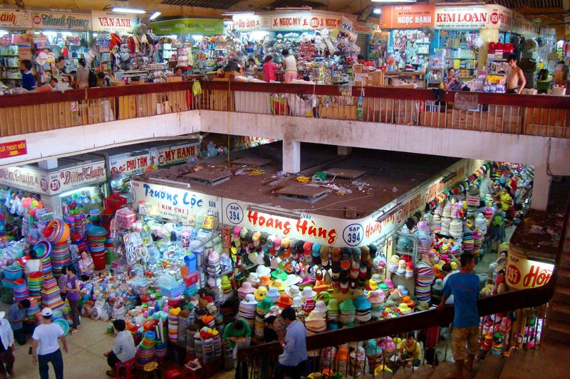 mercados en Sai Gon Viajes
