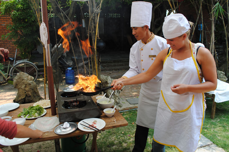 Clase de cocina-hoian, Vietnam vacaciones
