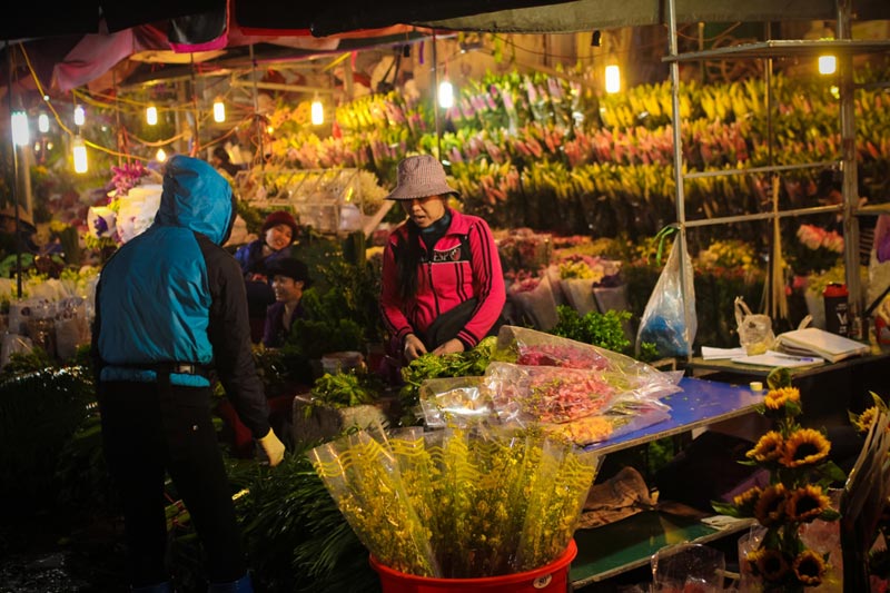 Mercado en Vietnam Viajes - Quang Ba