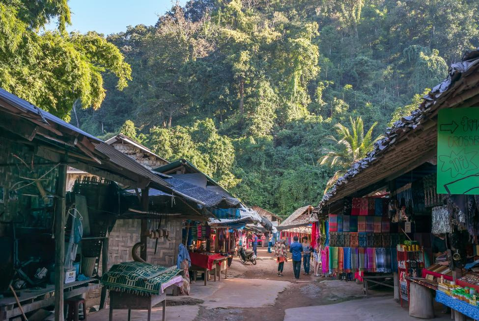 Pueblo de las tribus de las Colinas, Chiang Mai