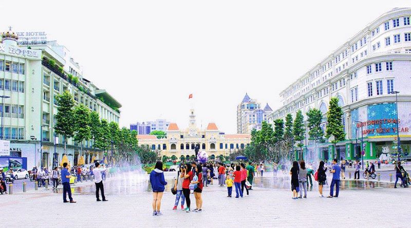 Calle peatonal Nguyen Hue