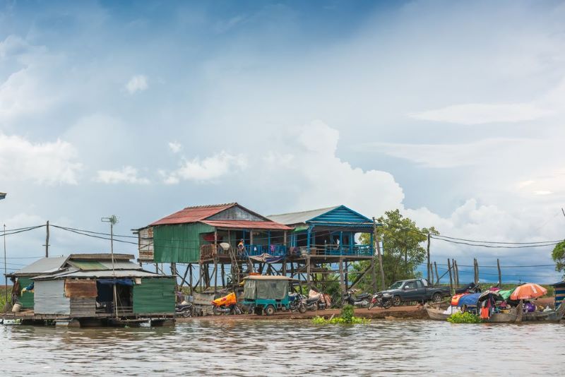 Los pueblos flotantes de Kampong Chhnang 