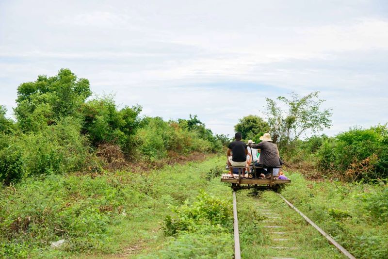 Tren de bambú