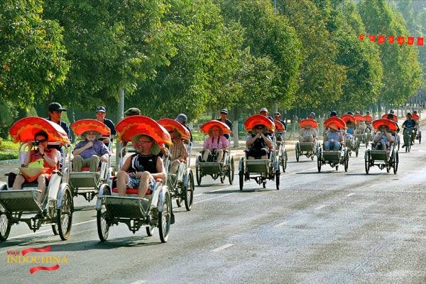 Viajes a Vietnam - Ciclo en barrio antigua