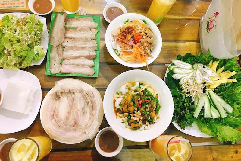 Banh Trang Cuon Thit Heo - Da Nang