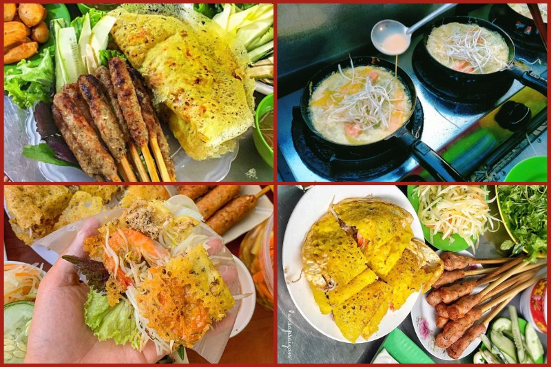 banh_xeo_nem_lui Banh Xeo, Nem lui (panqueque crujiente, brochetas de cerdo)