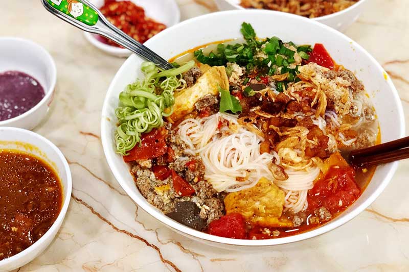 Bun Rieu en Vietnam Bun rieu - Vietnam Vacaciones