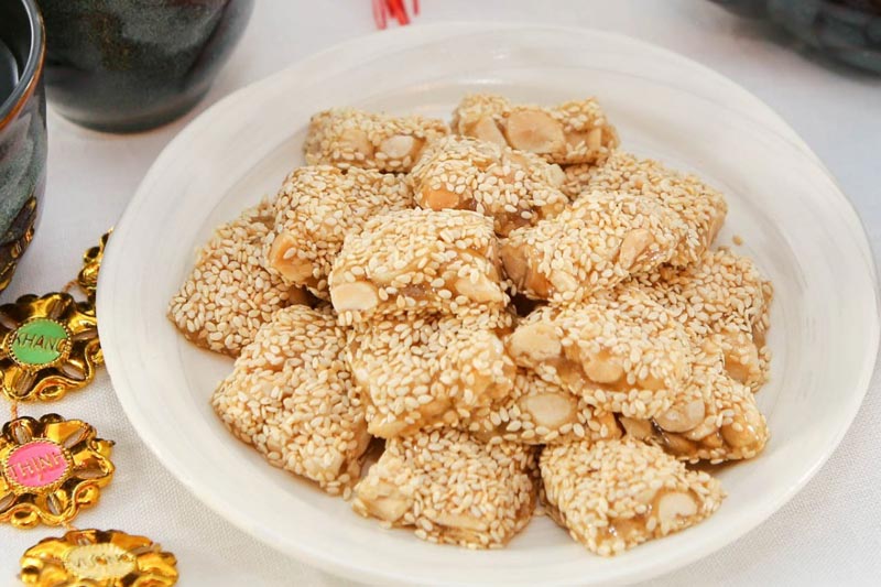 Caramelo de sésamo - Hue Comida Vacaciones Hue - Caramelo de sésamo