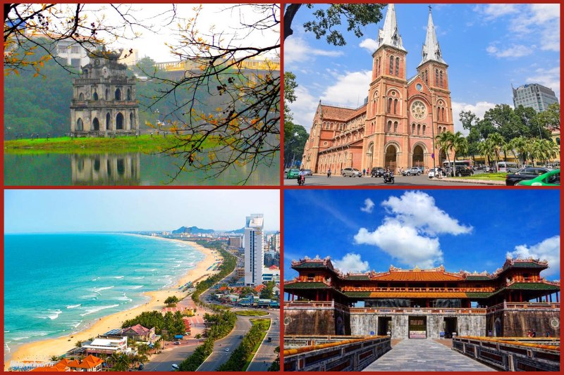 cities20in20vietnam Infórmate de toda la información sobre los atractivos turísticos