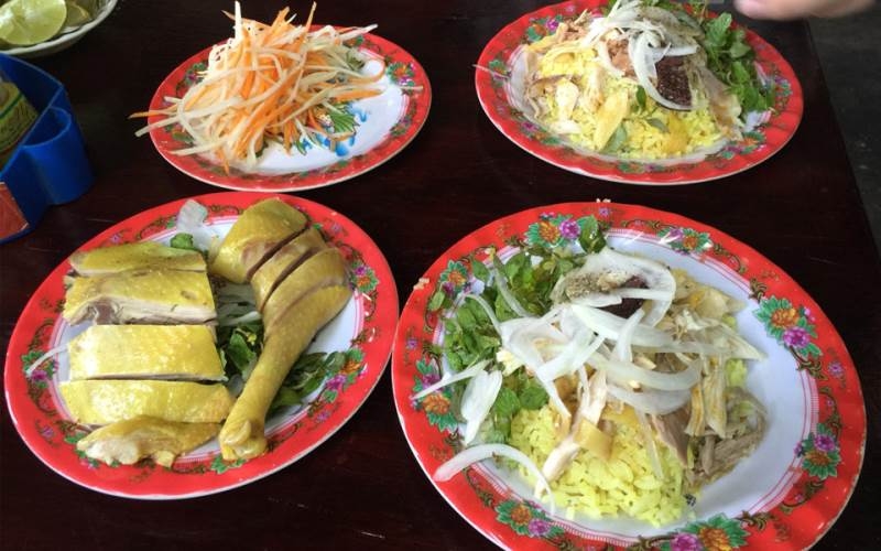 Arroz con pollo Da Nang - Vietnam