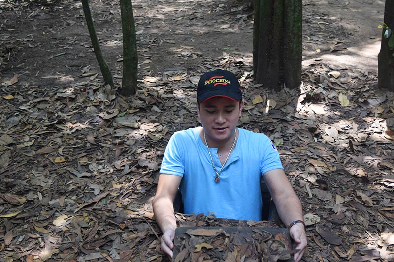 Viaje a Cuchi tusneles, Vietnam