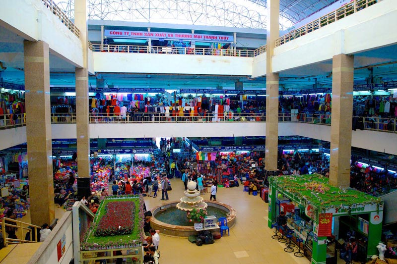 Mercado Dong Xuan en Hanoi Mercado en Vietnam Viajes - Dong Xuan