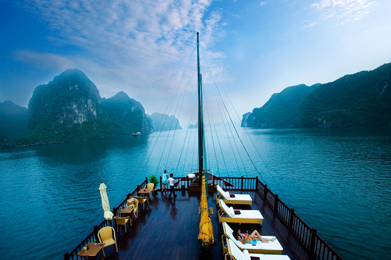 Crucero Bahia de Halong viajar a vietnam en Crucero Bahia de Halong