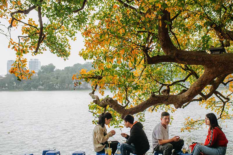 Otoño - la temporada más seductora de Hanoi