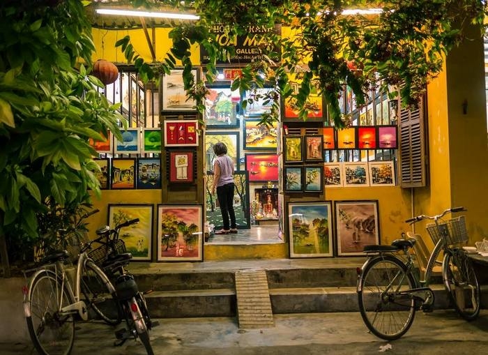 Viajar a Hoi An - Vietnam Casas centenarias y galerías de arte