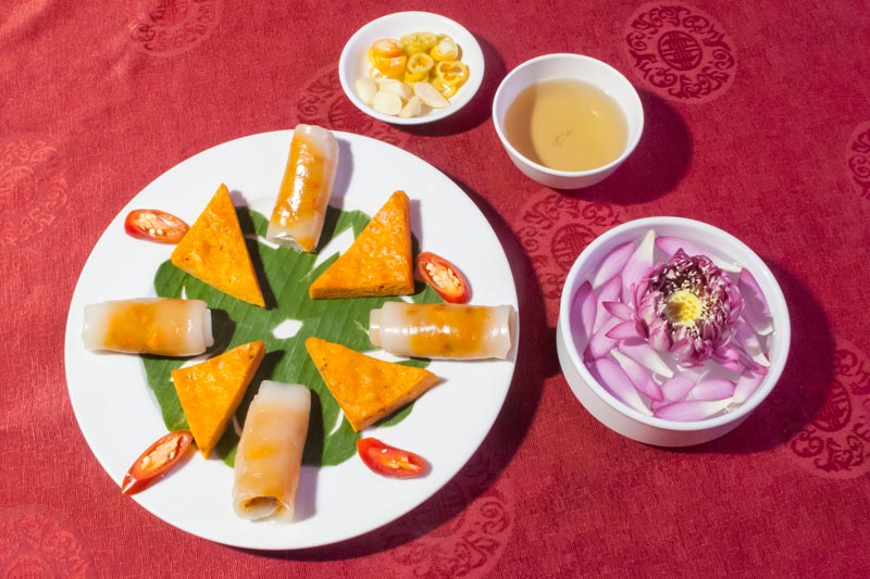 Hojas de camarón, Hue Comida Hojas de camarón en Hue Vacaciones