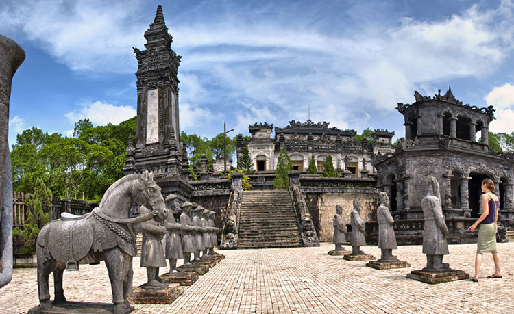 La Tumba de Khai Dinh, Vietnam