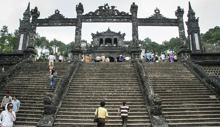 La Tumba de Khai Dinh, Vietnam
