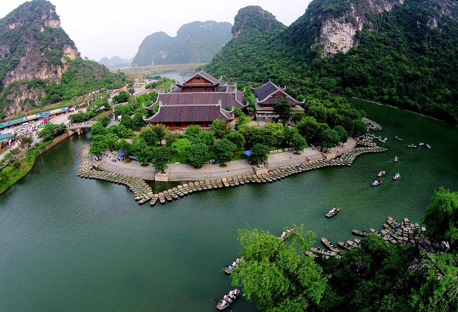 ninh-binh Complejo paisajístico Trang An