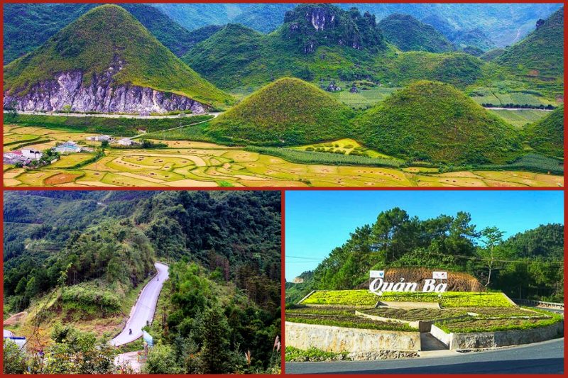 nui_doi Puerta del cielo de Quan Ba y montaña gemela en Ha Giang