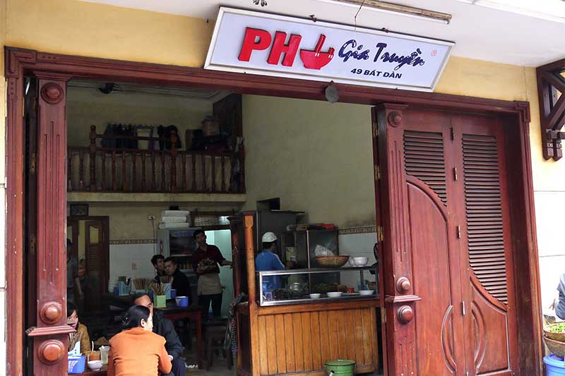 Viajar a Vietnam, Pho en Hanoi