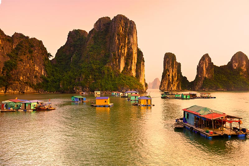 Pueblos de pescadores - Cua Van Viajes Vietnam - Cua Van - Pueblos de pescadores