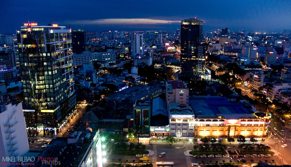 Saigón desde arriba, viajes vietnam