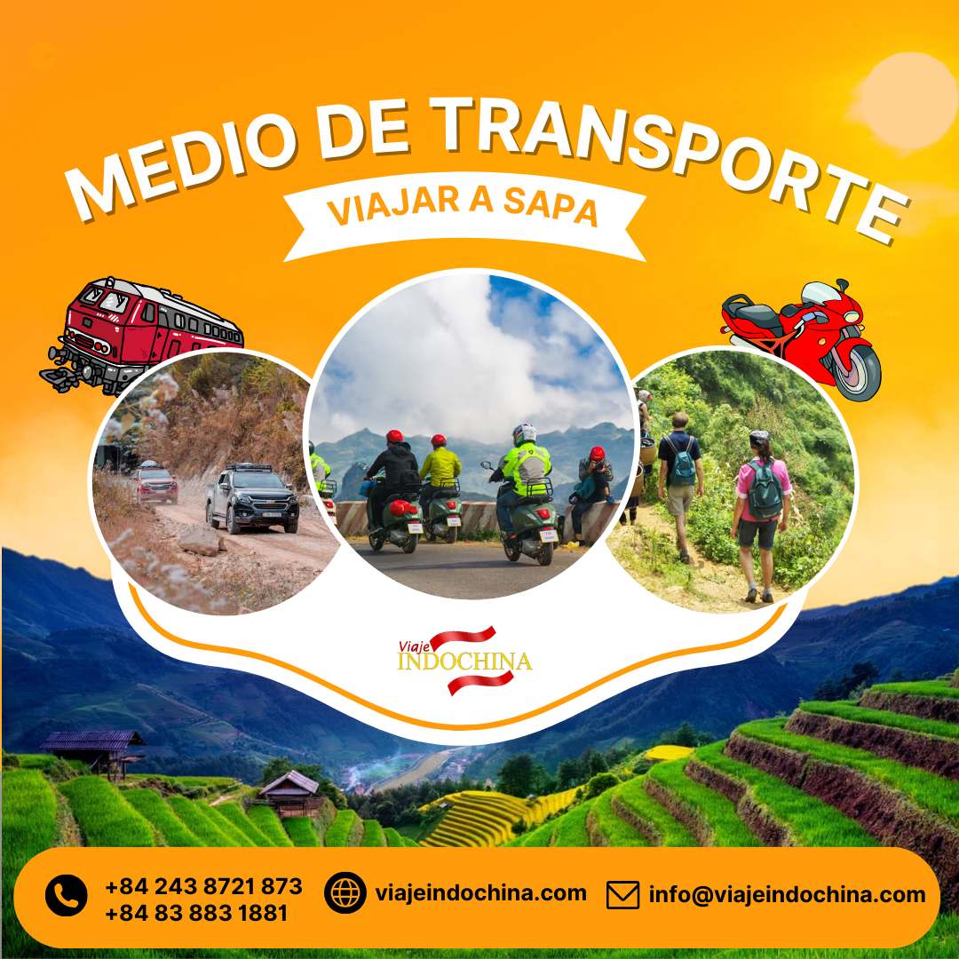 ¿Qué medio de transporte es conveniente para viajar a Sapa?